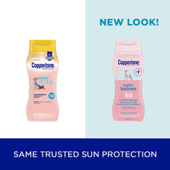 COPPERTONE, LOT WATER BABIES SPF50 8OZ