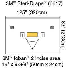 DRAPE, ISO IOBAN (5/BX) 3M