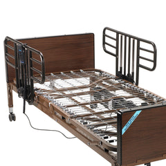 RAIL, BED HALF LNTH BRN/VEIN