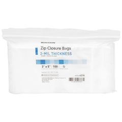 BAG, ZIP LOCK 3"X5" (100/PK 10PK/BX 12BX/CS)