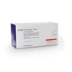 APPLICATOR, CHLORAPREP NEW LABEL CLR 3ML (25/CT 4CT/CS)
