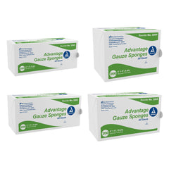 GAUZE, SPONGE N/S LF 8PLY 2"X 2" (200/PK 25PK/CS)