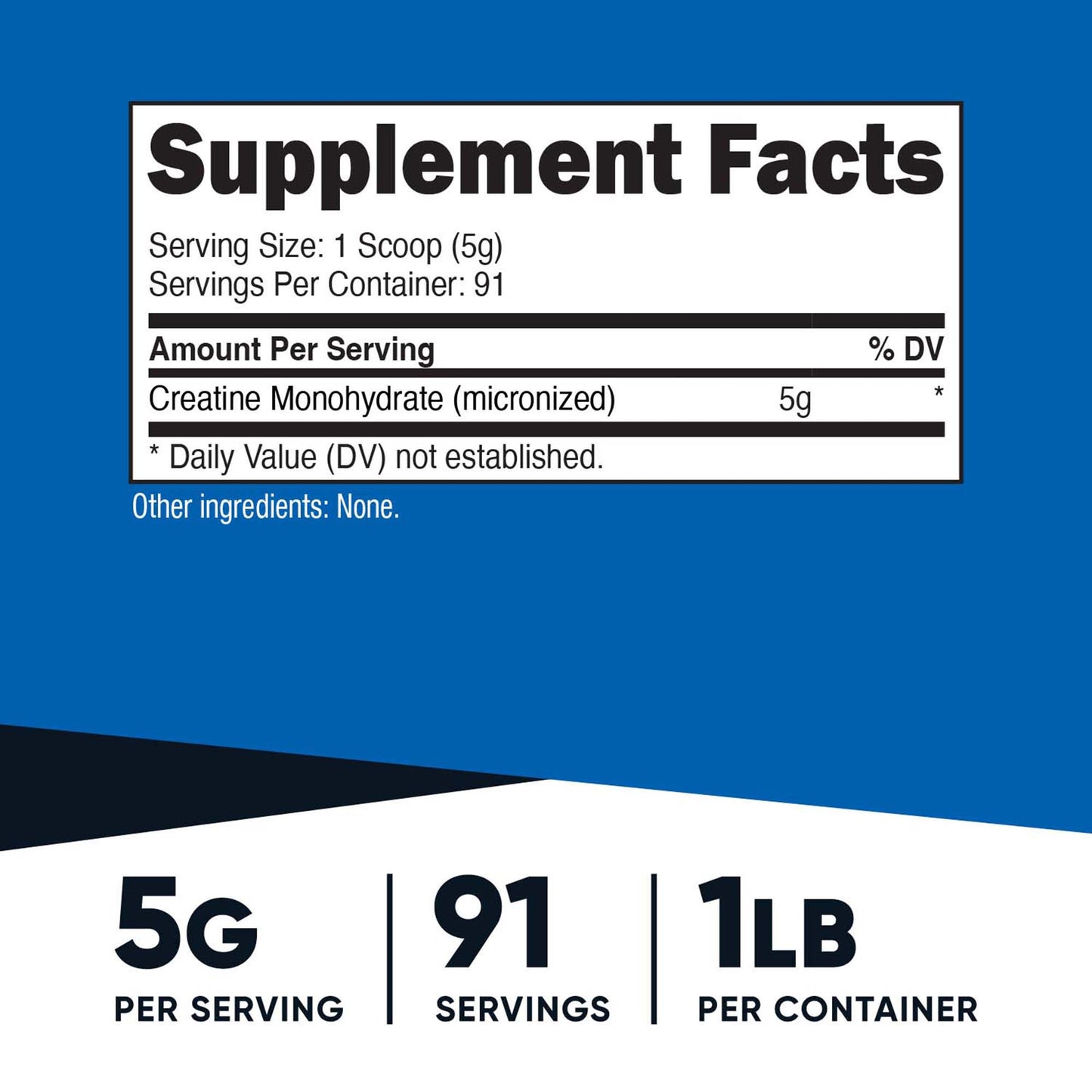 VITAMIN, PDR CREATINE MONOHYDRATE 1LB (12BT/CS)
