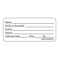 LABEL, SPECIMEN 2 1/4"X1" (420/RL) PROFTP