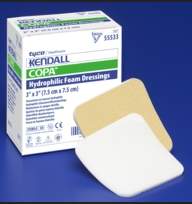 DRESSING, KENDALL ISLAND FM 6"X6" 4"X4" PAD (10/BX 5BX/CS)