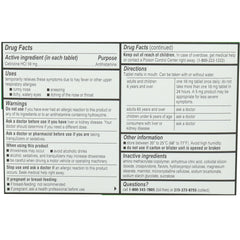 ZYRTEC, TAB CHLD ALLERGY 24HR (12/CT)