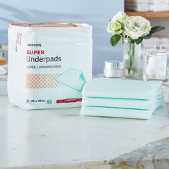 UNDERPAD, MODERATE ABSRB 30"X30" (10/BG 10BG/CS)
