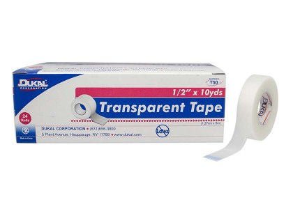 TAPE, CLEAR 1" (12BX/CS)