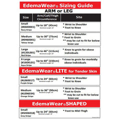 STOCKINETTE, CMPRSN EDEMAWEAR XLG (36/BX)