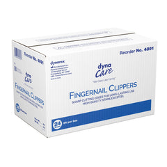 CLIPPER, FINGERNAIL W/FILE S/STL (24/BX 24BX/CS)
