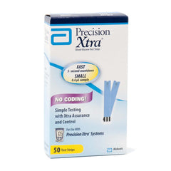 TEST STRIP, BLD GLUC PRECISIONXTRA(50/BX 12BX/CS)