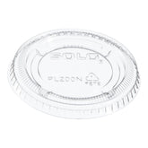 LID, CUP SOUFFLE PLAS W/O SLOTCLR (125/SL 20SL/CS)