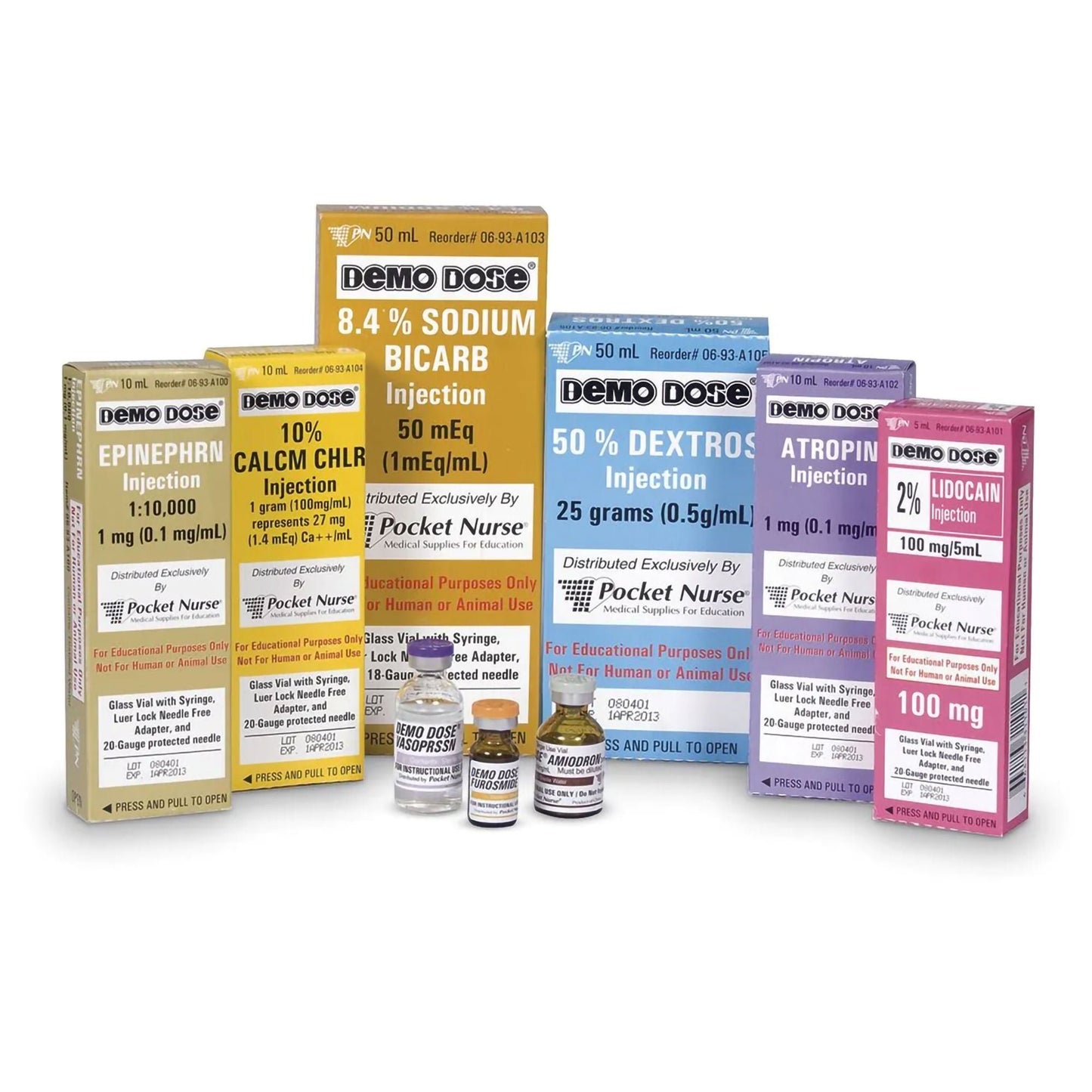 TRAINER, DEMO DOSE CODE DRUG II BUNDLE COMPLETE SET