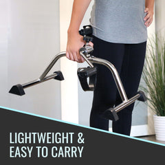 EXERCISER, PEDAL MINI DMI LT-WT F/LEG & ARM SLVR