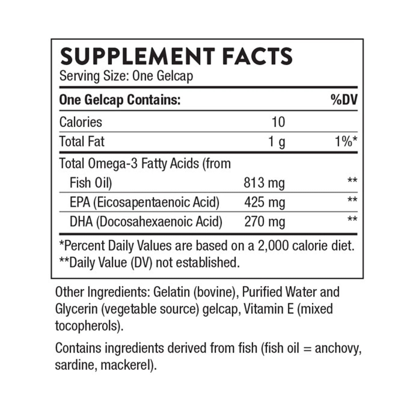 SUPPLEMENT, GELCAP SUPER EPA (90/BT)