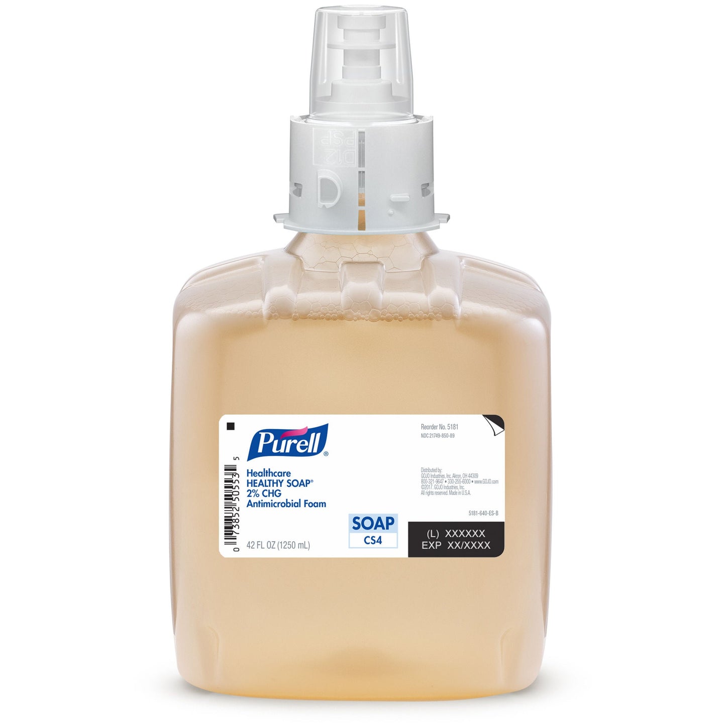 SOAP, ANTIM 2% CHG FOAM 1200MLREFILL (3/CS)