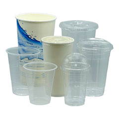 LID, FLAT W/STRAW SLOT F/PET CUPS 32OZ (50/PK 10PK/CS)