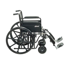WHEELCHAIR, SENTRA EC DTCHBL FULL ARM ELEVATING LG RST