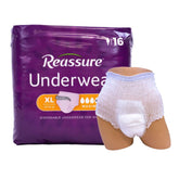 Reassure® Maximum Absorbent Underwear, Women, Medium – Heavy Absorbency, X-Large