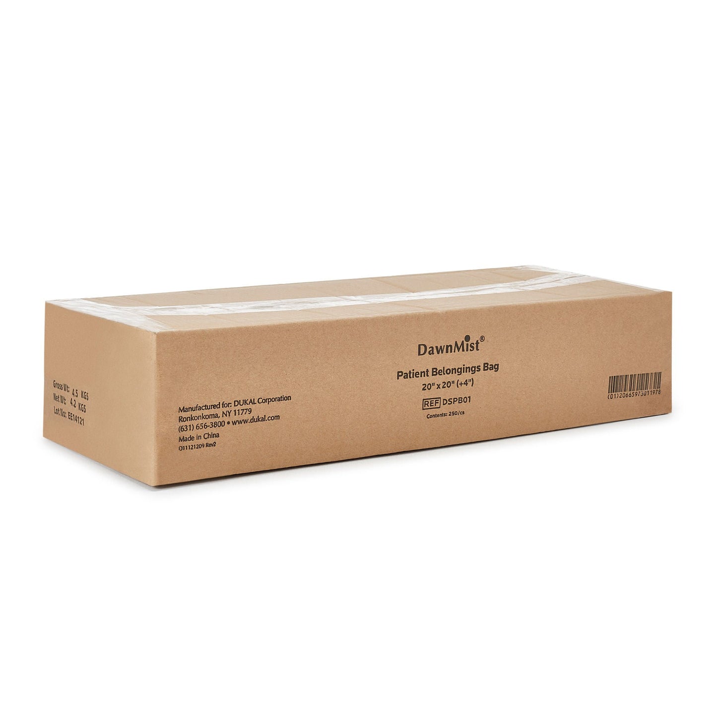 BAG, PATIENT DRWSTRNG 20"X20" WHT (250/CS)