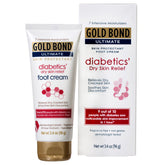 GOLD BOND FOOT DIABETICS, CRM 3.4OZ