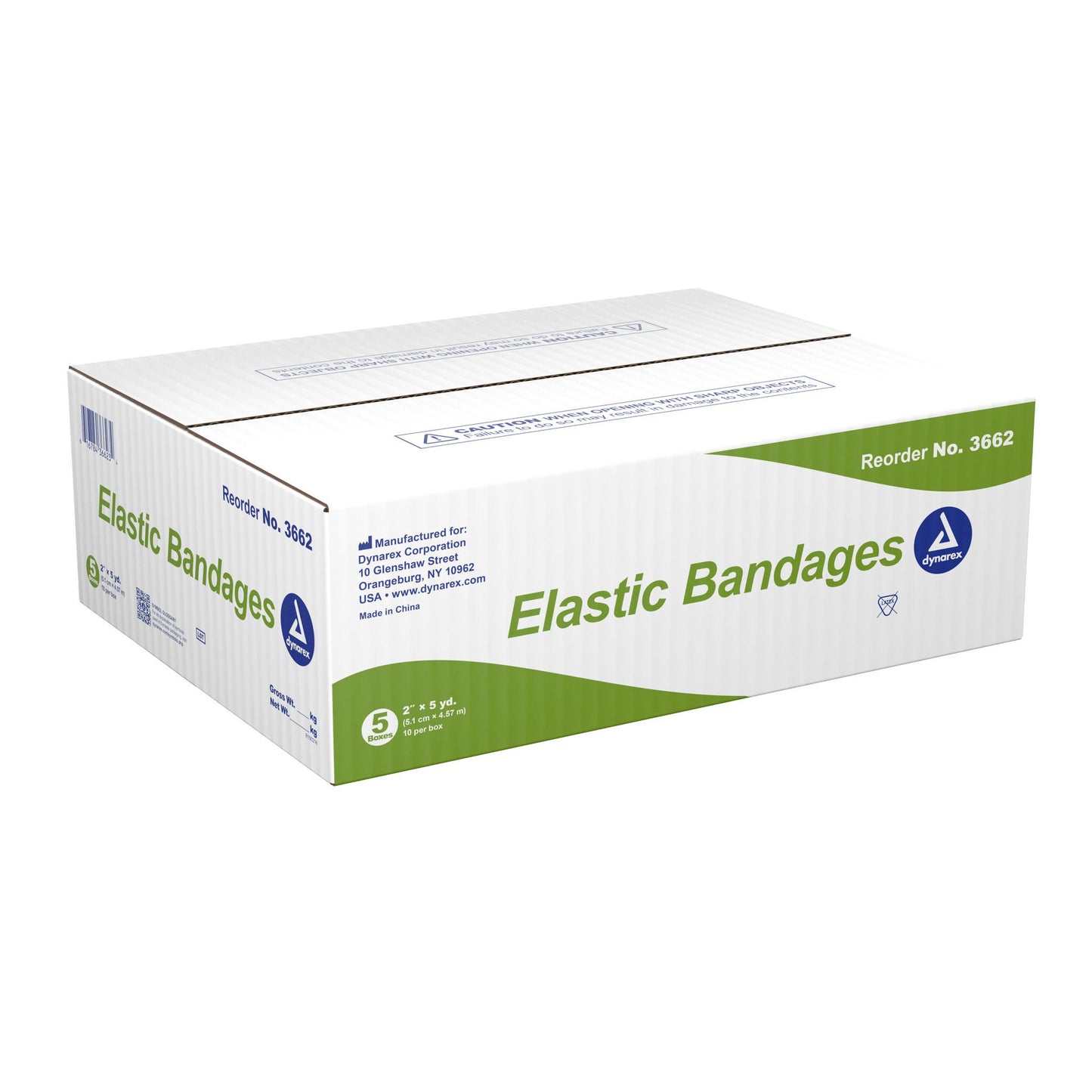 BANDAGE, ELAS LF 2"X4.5YDS (10/BX 5BX/CS)