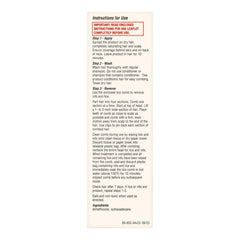 LICE TREATMENT, LIQ FT CRM RINSE1% 3.4OZ