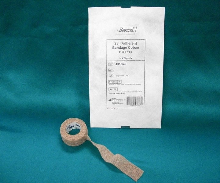 BANDAGE, COBAN SELF ADHERENT STR 1"X5YDS (30/CS)