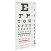 CHART, EYE TEST SNELLEN LF 20'22"X11" (5/BG)