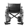 WHEELCHAIR, HD DUAL CROSS BRACE DDA ELR 24" 450LBS