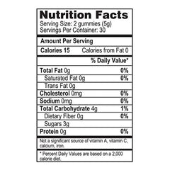 GLUCOSE, TAB CHEW GUMMIES MIXED FLAVORS (60CT/BT 12BT/CS)