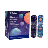 BANDAGE, ADH PLANT & STARS 3/4"X3" (100/BX 12BX/CS)