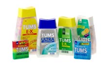 TUMS E-X, TAB 750MG XSTRTH ASTD FRUIT (96/BT)