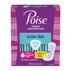 PAD, INCONT POISE ULTRA THIN (36/PK 2PK/CS)