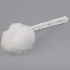 BRUSH, TOILET PUFF WHT (100/CS)