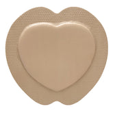 FOAM, ADH SIL W/BORDER SACRAL 9"X9" (5/BX 10BX/CS)