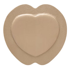 FOAM, ADH SIL W/BORDER SACRAL 9"X9" (5/BX 10BX/CS)