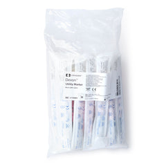 MARKER, UTILITY W/LABELS (25/BX) KENDAL