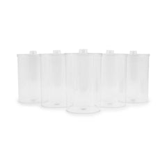 JAR, SUNDRY PLAS CLR UNLABELED6 1/2"X4 1/4" (5/BX MGM63