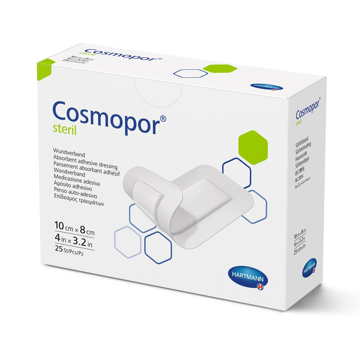 DRESSING, FILM COSMOPOR TRANS P5 9"X10CM (50/BX)