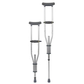 CRUTCH, UNDERARM ADJ ALUM UNIV38.5"-62.5" (1PR/BX 8BX/CS)