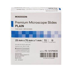 SLIDE, PLAIN PREMIUM 25X75X1MM(72/BX 20BX/CS)