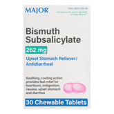 BISMUTH SUBSALICYLATE, TAB CHEW 262MG (30/CT)
