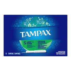 TAMPON, TAMPAX APPL SUPER UNSCENTED (10/BX)