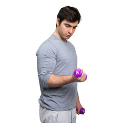 WEIGHT, DUMBBELL VYNL 2LB D/S