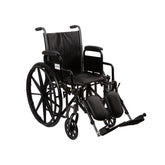WHEELCHAIR, DDA ELR 16" 250LBS