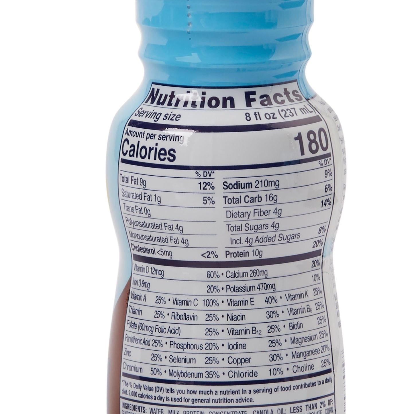 GLUCERNA SHAKE, RTD RICH CHOC 8OZ BTL (6/PK 4PK/CS