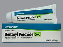 BENZOYL PEROXIDE, GEL 5% 60GM