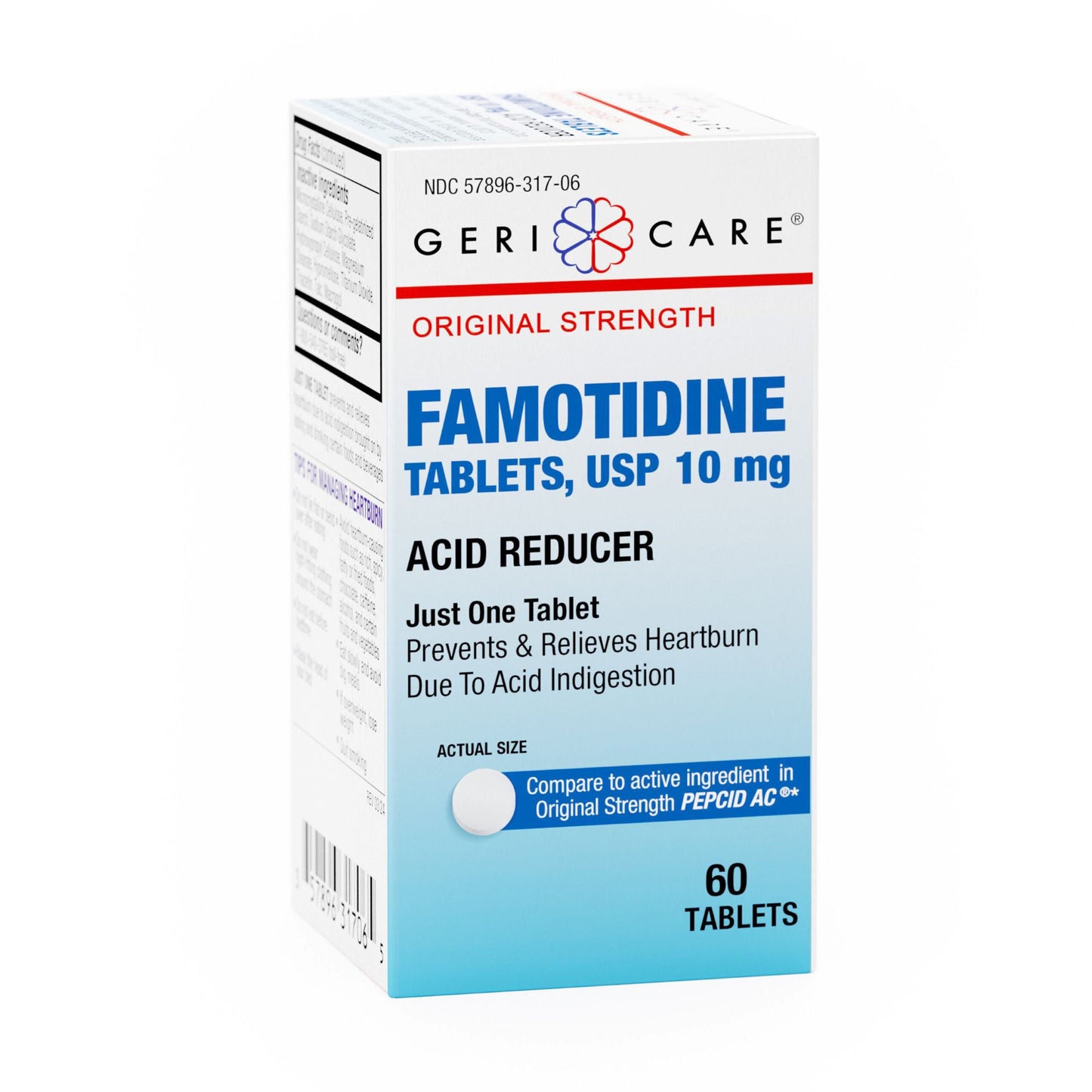 FAMOTIDINE, TAB 10MG (60/BT 24BT/CS)
