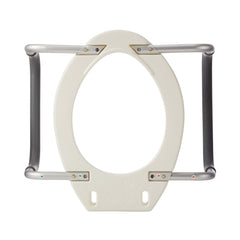 SEAT, TOILET ELEVATED ELONGATED